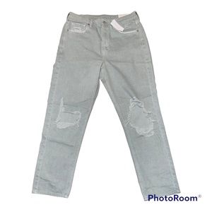 American Eagle Mom Straight Jeans